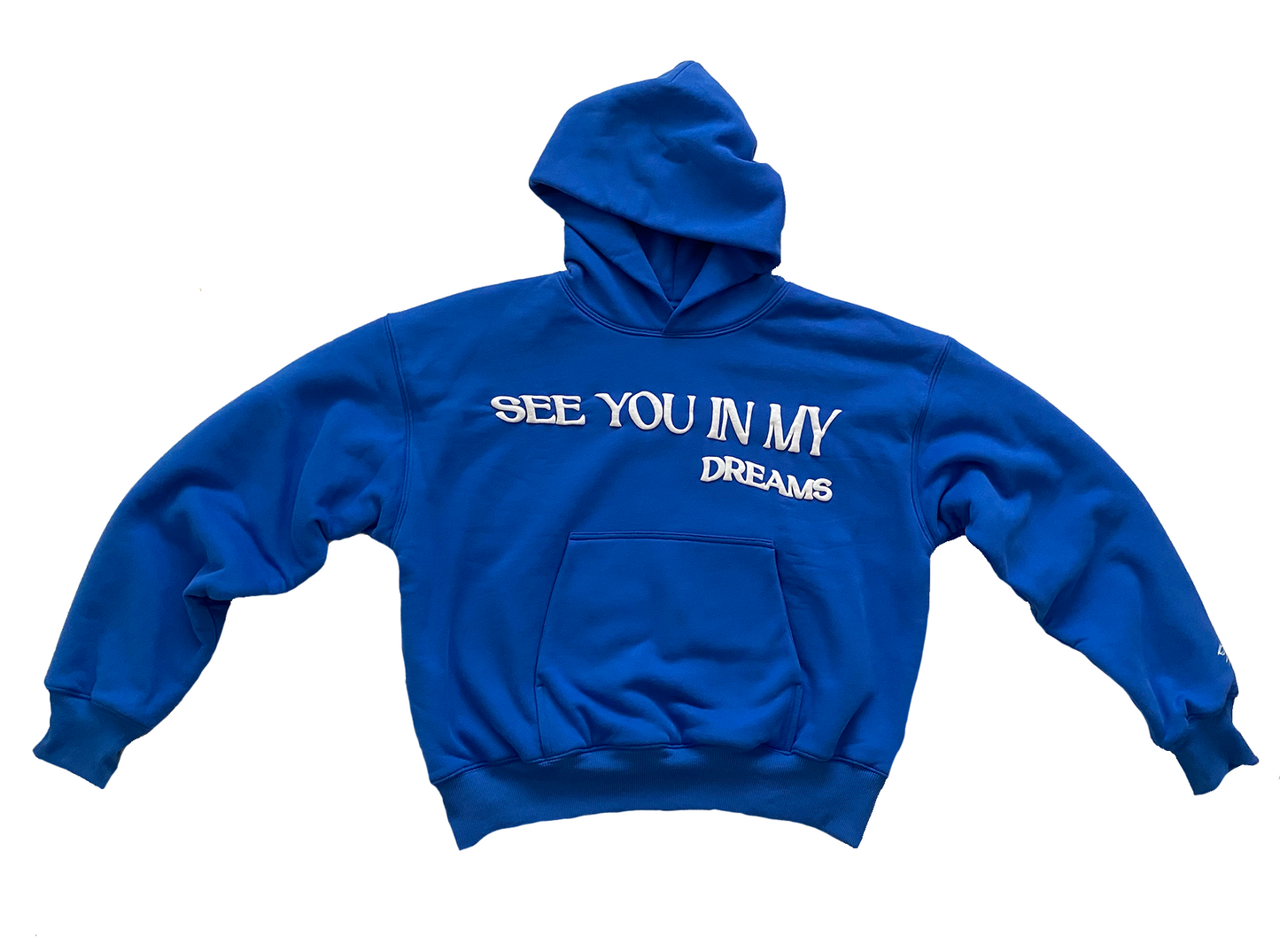 BLUE SEE YOU IN MY DREAMS HOODIE