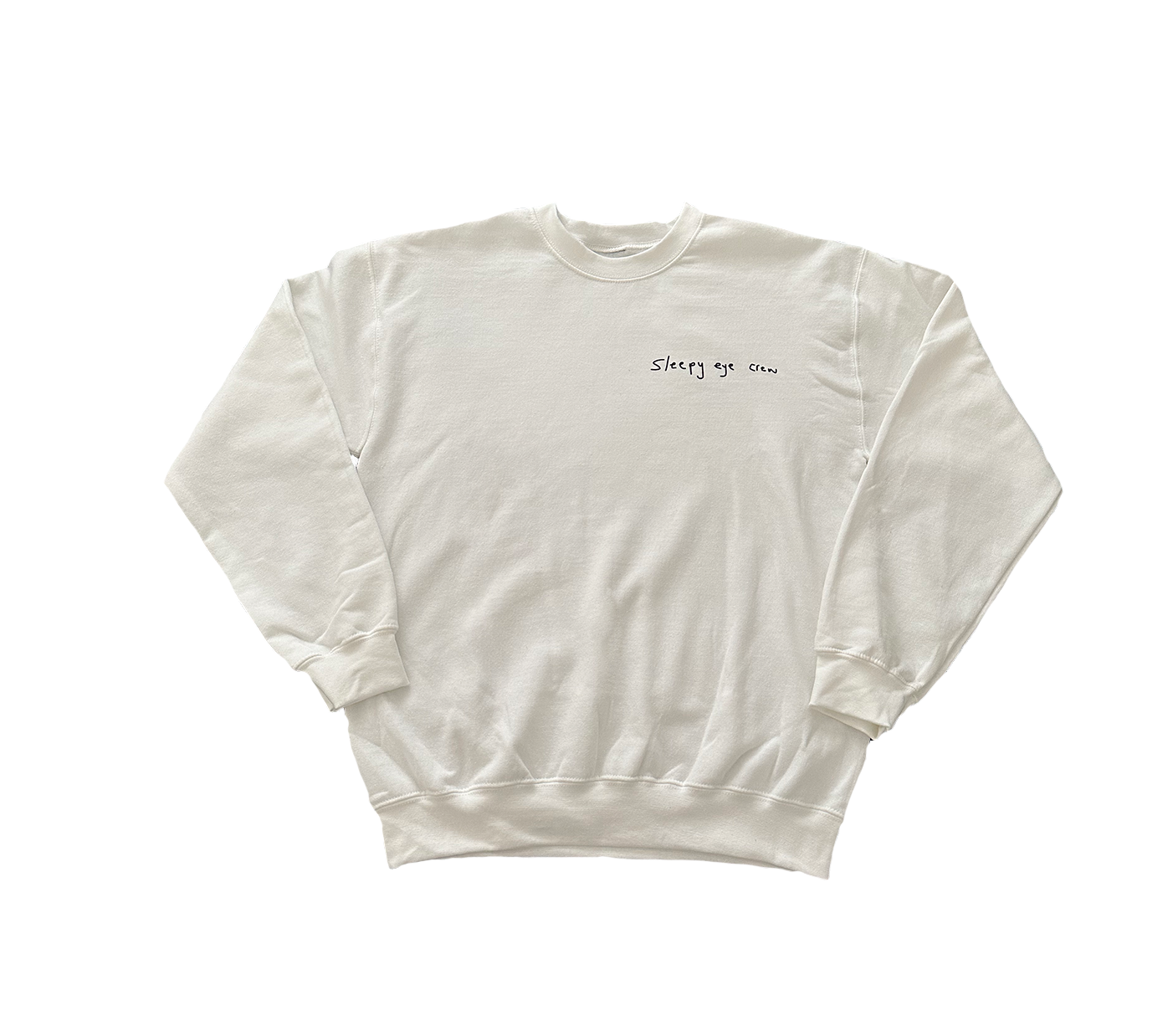 WHITE CREWNECK